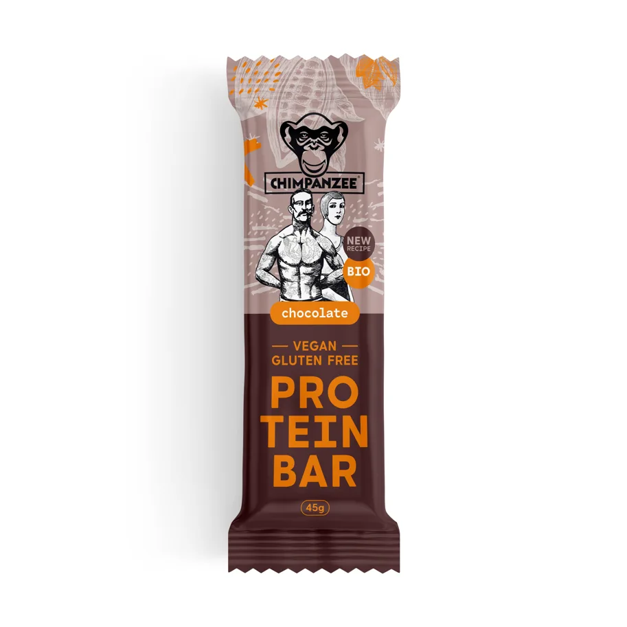 Protein Bar Chocolate (Vegan, Bio, Gluten Free) 20x45gr (MHD 15.03.2025)