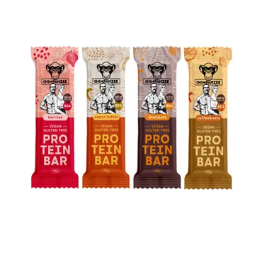 Chimpanzee Protein Bar Mix Pack 20x45gr (2x10)