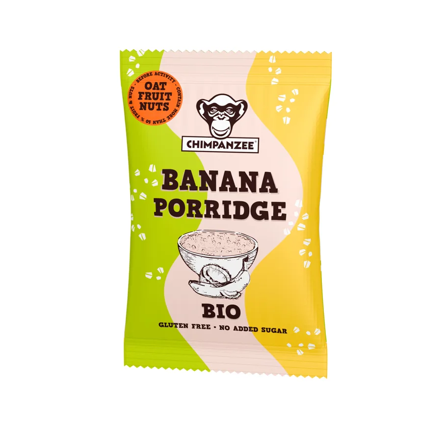 Porridge Banana Vegan, Glutenfree, 15x65gr  (MHD 19.06.25)