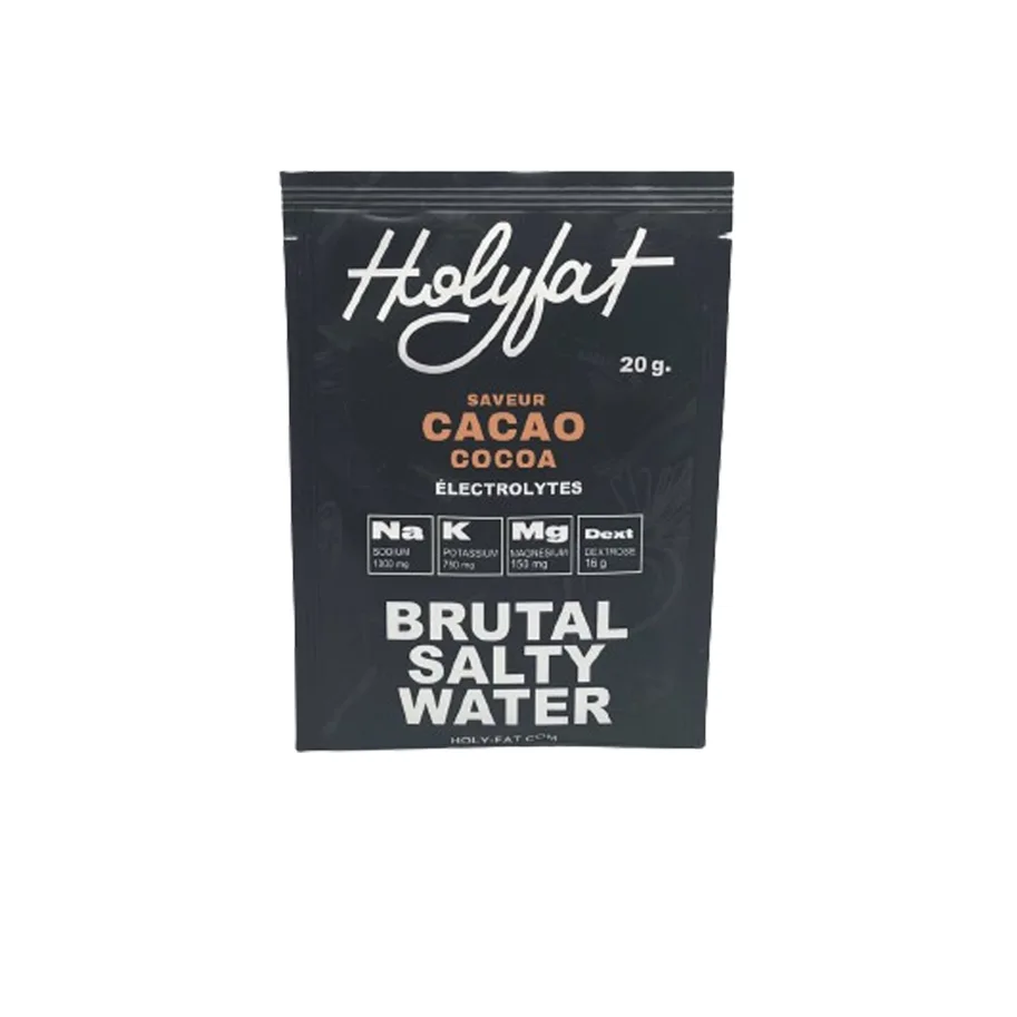 Holy-Fat Elektrolytgetränk Kakao (Vegan, Glutenfree) 12x20gr. (MHD 28.12.24)
