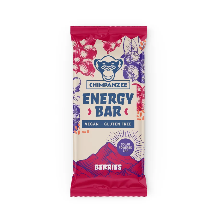 Energy Bar Berries (Vegan, Glutenfree)