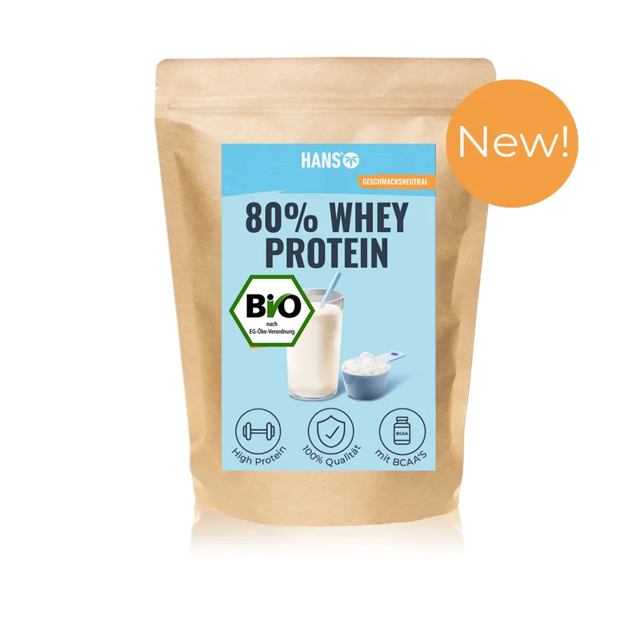 Hans Bio Whey Protein 80% 1Kg