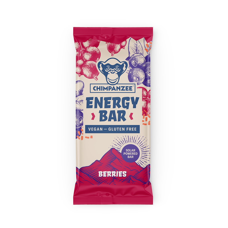 Energy Bar Berries (Vegan, Glutenfree)