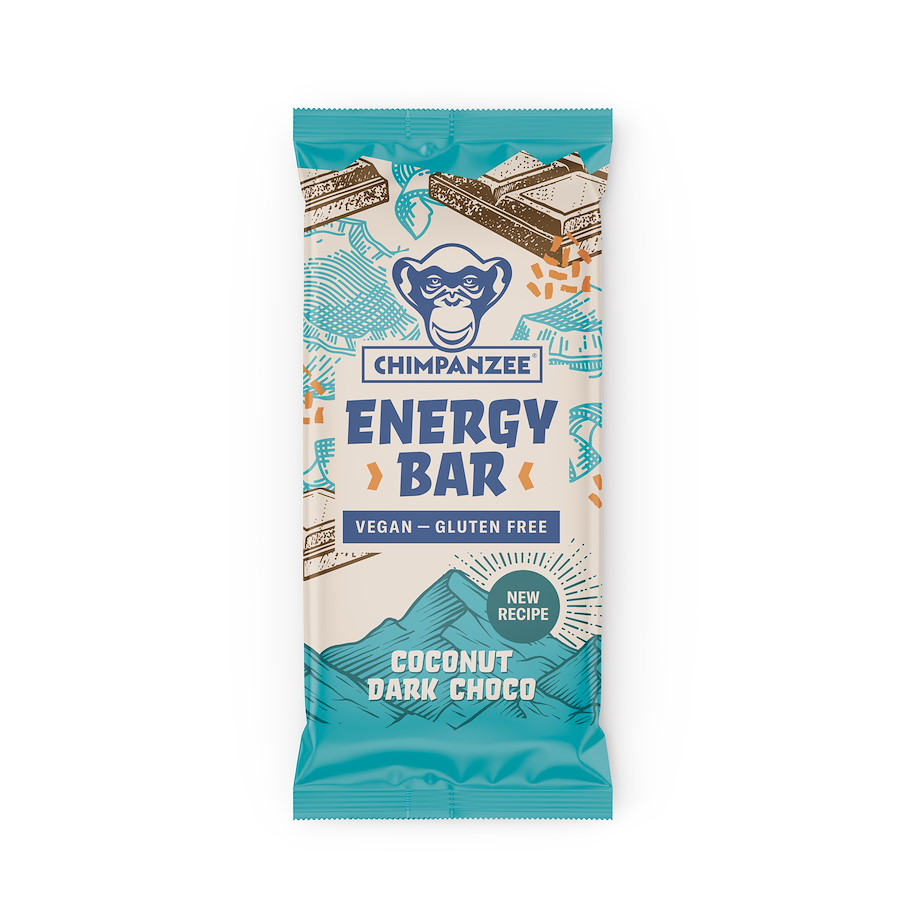 Energy Bar Coconut Dark Chocolate (Vegan, Glutenfree)